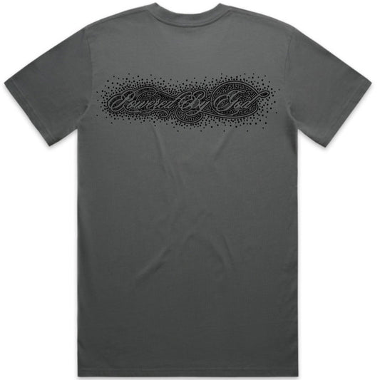 Grey Rhinestone    Tee